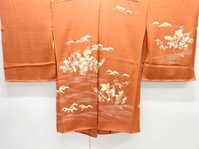 松菊模様絵羽織仮絵羽